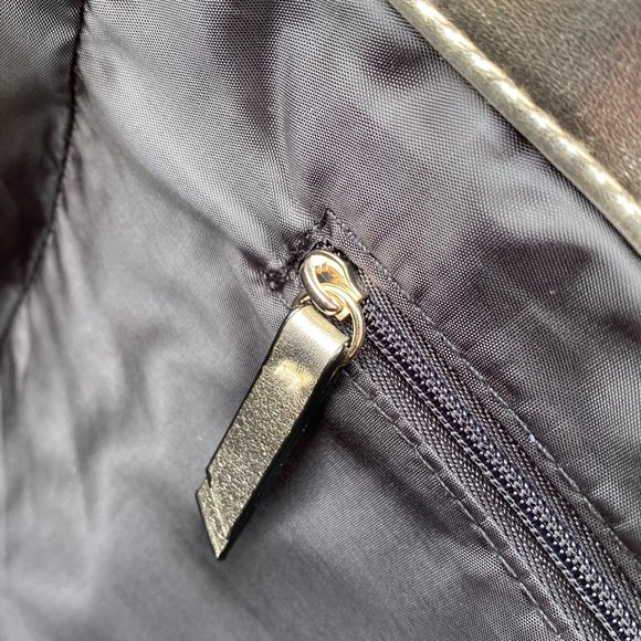 Victoria's Secret Metallic Striped Tote Bag - Picture 9 of 16